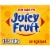 JUICY FRUIT Original Bubble Gum Single Pack Perspective: front