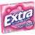 Extra Classic Bubble Sugar Free Chewing Gum Perspective: front
