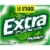 Extra Gum Spearmint Sugar Free Chewing Gum Single Pack Perspective: front