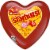Starburst Original Fruit Chews Filled Valentine's Day Heart Perspective: front