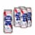 Pabst Blue Ribbon Beer, 4 Pack, 16 fl oz Aluminum Cans, 4.7% ABV, Domestic Lager Perspective: front