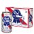Pabst Blue Ribbon American Lager Beer Perspective: front