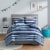 Moonbeams Twin Comforter Set - 7 Piece Rugby Stripes Perspective: front
