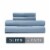Hotel by Park Avenue Cotton Rich Sheet Set - Blue Perspective: front
