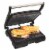 Proctor Silex® Panini + Compact Grill - Black Perspective: front