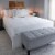 Sealy® Luxury Knit Fitted Mattress Protector - White Perspective: front