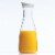 Prodyne J-36-W Acrylic Juice Jar 36 Oz. White Lid- Pack of 12 Perspective: front