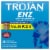 Trojan Enz Spermicidal Latex Condoms Perspective: front