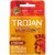 Trojan Ecstasy Ultra Ribbed Lubricated Latex Condoms Perspective: front