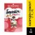 Temptations MixUps Crunchy and Soft Cat Treats Backyard Cookout Flavor Chicken Liver & Beef Perspective: front