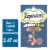 TEMPTATIONS Jumbo Stuff Savory Salmon Flavor Crunchy and Soft Adult Cat Treats Perspective: front