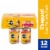 Pedigree Chopped Ground Dinner Adult Canned Soft Wet Dog Food Chicken and Beef Variety Pack Perspective: front