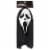 Fun World Ghost Face Mask with Shroud Halloween Costume Perspective: front