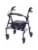 Carex Steel Rollator Walker with Seat and Wheels, 350lbs, Foldable, For Those 5'0 to 6'1 Perspective: front