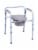 Carex® Deluxe Folding Commode 3-in-1 Design Perspective: front