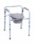 Carex® Deluxe Folding Commode 3-in-1 Design Perspective: front