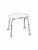 Carex Adjustable Bath & Shower Seat Shower Stool Perspective: front