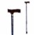 Designer Derby Cane - Blue Perspective: front