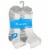 Columbia Men's Large Quarter Socks - White Perspective: front
