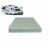Continental Sleep, 4 High-Density Cooling Gel Memory Foam Vinyl RV Mattress Replacement Perspective: front