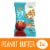 Earth's Best Organic Corn Puffs for Toddlers 2 Years Old and Up, Peanut Butter Flavor Perspective: front