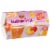 Del Monte® Peach Strawberry Lemonade Bubble Fruit Cups Perspective: front