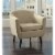 Signature Design by Ashley Klorey Fabric Accent Chair in Khaki Perspective: front