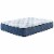 Ashley Furniture Mt Dana 14  Queen Plush Memory Foam Mattress in White and Blue Perspective: front