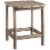 Ashley Furniture Sundown Treasure Patio End Table in Grayish Brown Perspective: front