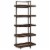 Ashley Furniture Starmore Left or Right Wood Pier in Brown & Gunmetal Perspective: front