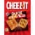 Cheez-It DUOZ Cheddar Jack and Cheddar Crackers and Pretzels Perspective: front