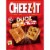 Cheez-It DUOZ Cheddar Jack and Cheddar Crackers and Pretzels Perspective: front