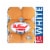 Butternut White Restaurant Style Burger Buns Perspective: front
