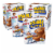 Blueberry Mini Muffins, 4 Boxes, 20 Travel Pouches of Bite Size Muffins Perspective: front