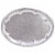 Sterlingcraft Oval Serving Tray Perspective: front