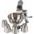 Vegetable Chopper, Food Processor with Stainless-Steel Shredders With 5 Quart Mixing Bowl Perspective: front