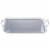 Chef's Secret T304 High-Quality Stainless Steel Double Griddle 18 Inches X 11 Inches Perspective: front