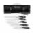 Slitzer Germany 7-Piece Chef's Cutlery Set Ergonomically Designed Professional Grade Knives Perspective: front