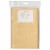 Caspari Paper Moire Table Cover - Gold Perspective: front