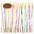 Caspari Candles Paper Lunch Napkins Perspective: front