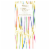 Caspari Party Candles Perspective: front