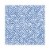 Caspari® Fretwork Paper Luncheon Napkins - Blue Perspective: front