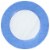 Caspari Linen Blue Paper Plates Perspective: front