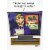 Oatmeal Studios Birthday Message on TV Funny / Humorous Masculine Birthday Card for Man Perspective: front