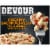 DEVOUR Creamy Bacon Alfredo Mac & Cheese with Chicken Frozen Meal Perspective: front