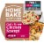 HomeBake 425°/:30 Garlic Butter Chicken Scampi Frozen Family Meal Main Dish Perspective: front