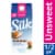 Silk Dairy Free Unsweeted Original Almond Milk Half Gallon Perspective: front