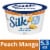 Silk Peach Mango Dairy-Free Soy Yogurt Alternative Perspective: front