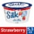 Silk Strawberry Dairy Free Soy Milk Yogurt Cup Perspective: front