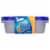 Ziploc® Rectangle BPA-Free Plastic Snap Seal Food Storage Container - 2 pack Perspective: front